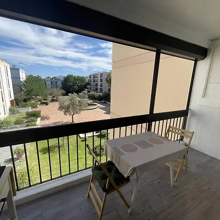 T2 Renove, 4 Couchages, Proche Et Port, Balcon, Parking Securise, St-cyprien - Fr-1-106-55 Apartment Saint-Cyprien (Pyrenees-Orientales)