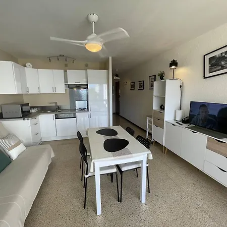 T2 Renove, 4 Couchages, Proche Et Port, Balcon, Parking Securise, St-cyprien - Fr-1-106-55 Saint-Cyprien (Pyrenees-Orientales)