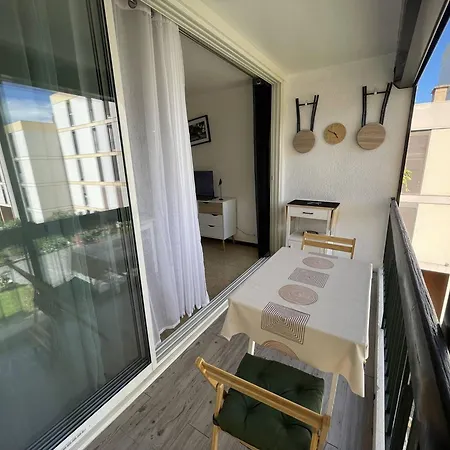 Lejlighed T2 Renove, 4 Couchages, Proche Et Port, Balcon, Parking Securise, St-cyprien - Fr-1-106-55 Saint-Cyprien (Pyrenees-Orientales)